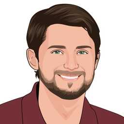Illustrated portrait of Rob Maloney