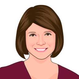 Illustrated portrait of Caroline Lerner Perel