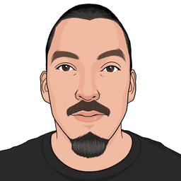 Illustrated portrait of John Guerrero
